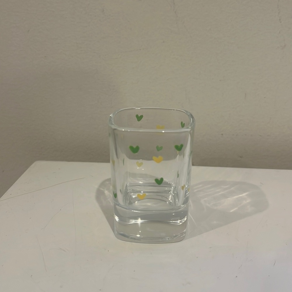 Custom Hearted Shot Glass
